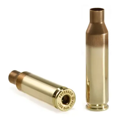 Peterson Match-Grade .260 Remington SRP (Small Rifle Primer) hüvelyek izzított nyakakkal (50 db). Készült az USA-ban, a precizitásra, minimális gyártási tűrésekre és hosszú élettartamra összpontosítva.